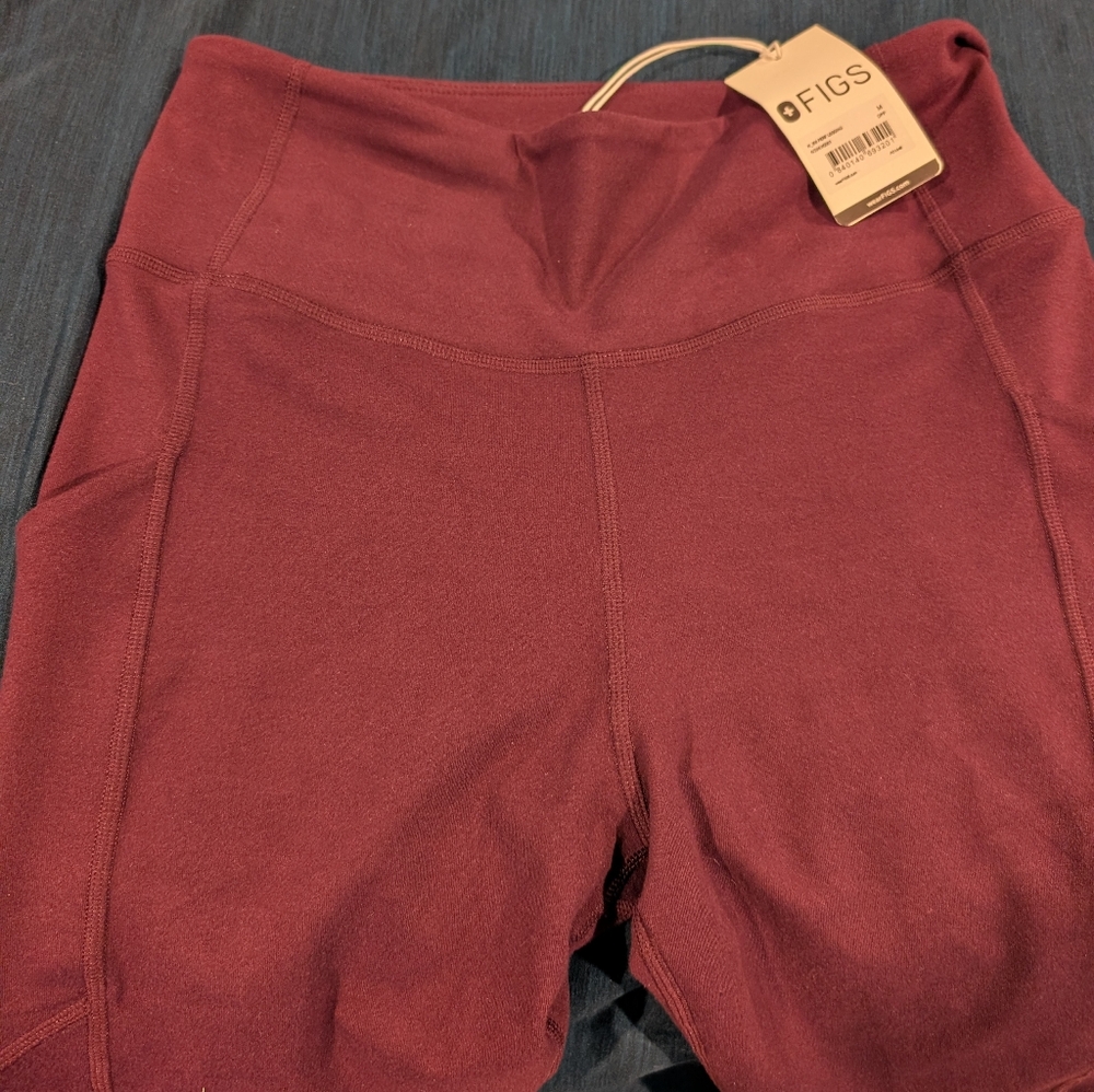 Figs women's Deep Purple 300 Performance Leggings - M / Deep PurpleMDeep Purple - Picture 3 of 8